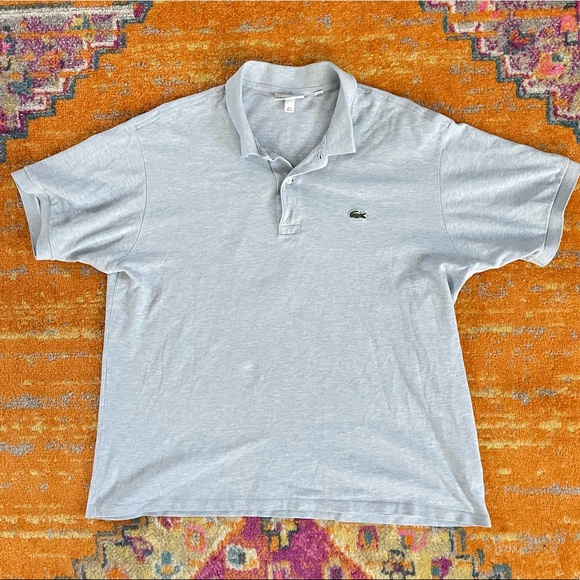 Lacoste Other - Lacoste Men Classic Fit Button Up Polo Shirt Size XL